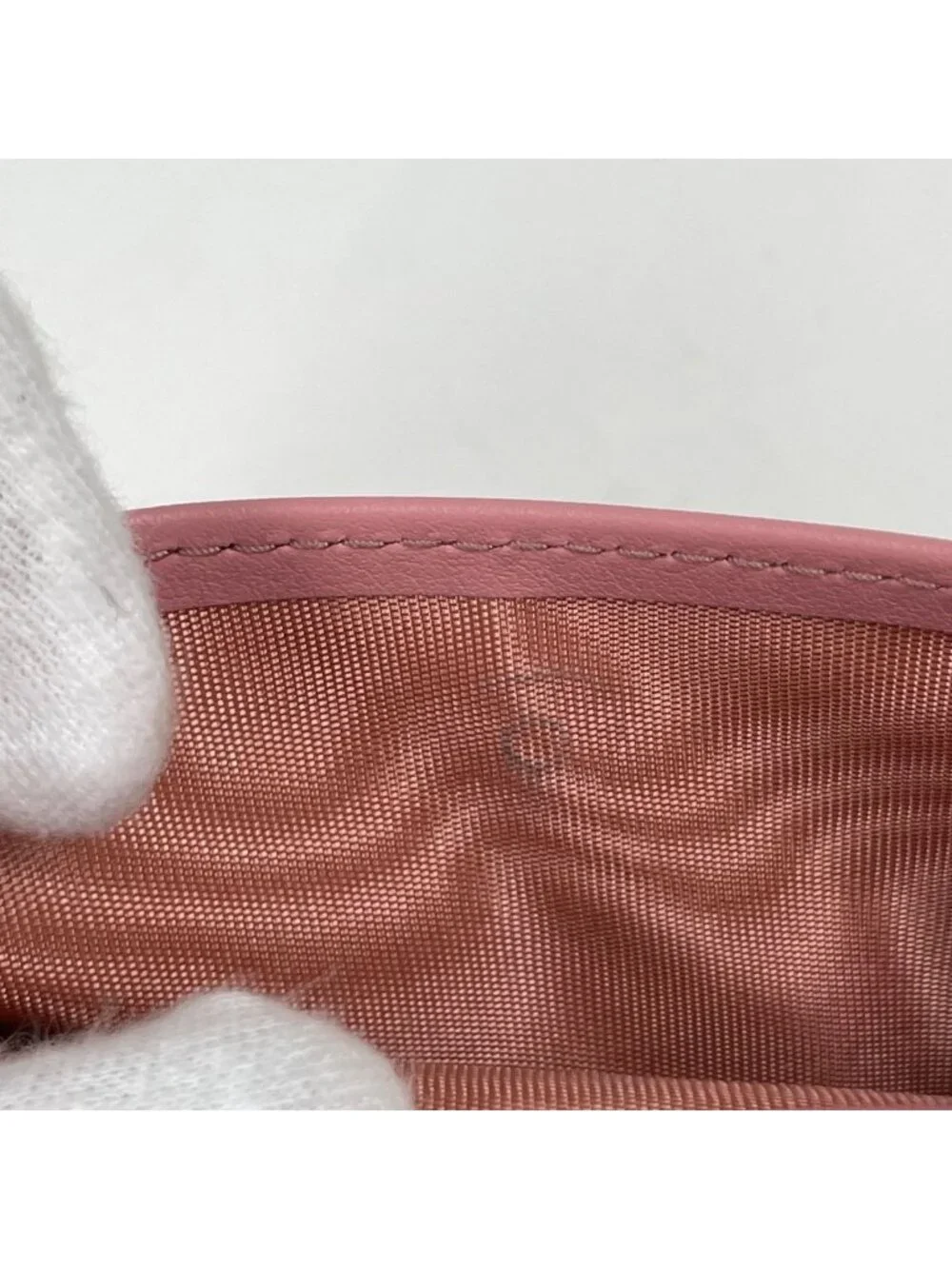 Prada Bifold Wallet Leather Pink